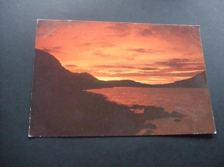 Sunset Isle of Skye Scotland zonsondergang